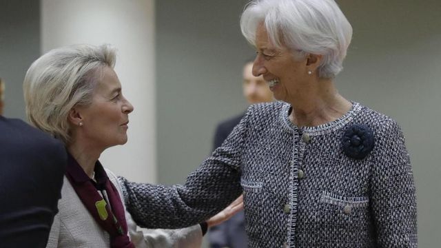 Von der Leyen e Lagarde, 'riporteremo l'Ue in carreggiata'