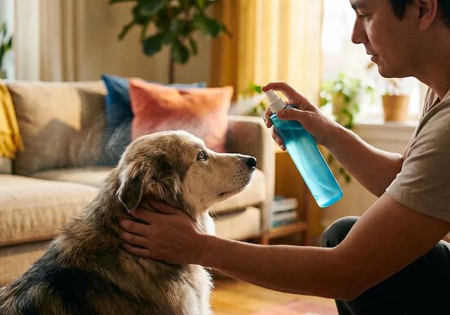 Los mejores champús secos para perros y gatos entre baños