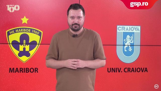 Meciul din turul 2 preliminar al Conference League, Maribor – Universitatea Craiova se vede exclusiv în AntenaPLAY joi, 25 iulie