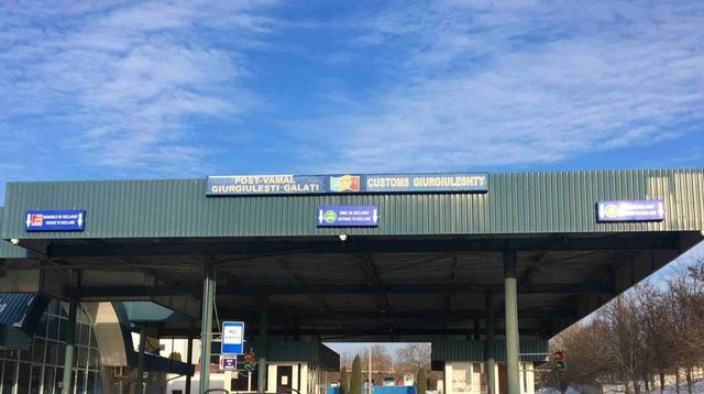 Activitatea sectorului marfar de la postul vamal Giurgiulești–Galați, reluată