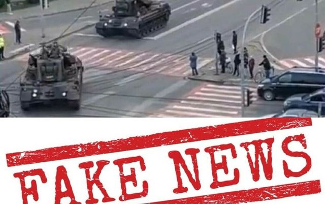 MApN: Imaginile cu tehnica militară românească îndreptându-se spre granița cu Republica Moldova, fake news