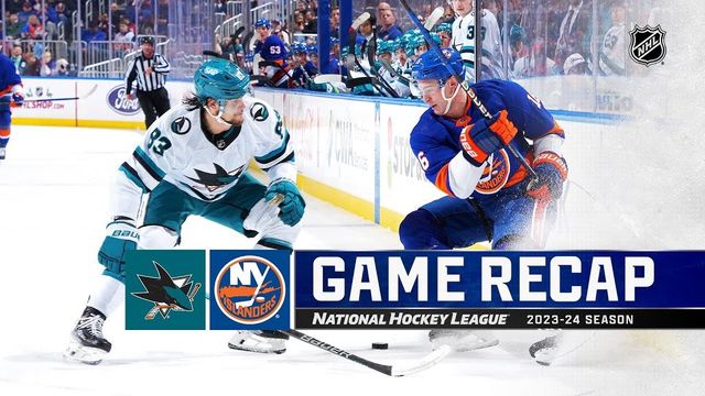 Hertl exceloval proti Islanders a k výhře pomohl šestým hattrickem v kariéře