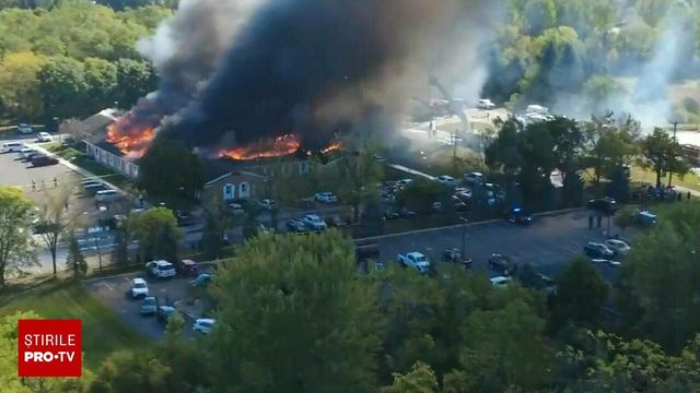 Împușcături și incendiu la o biserică din Michigan