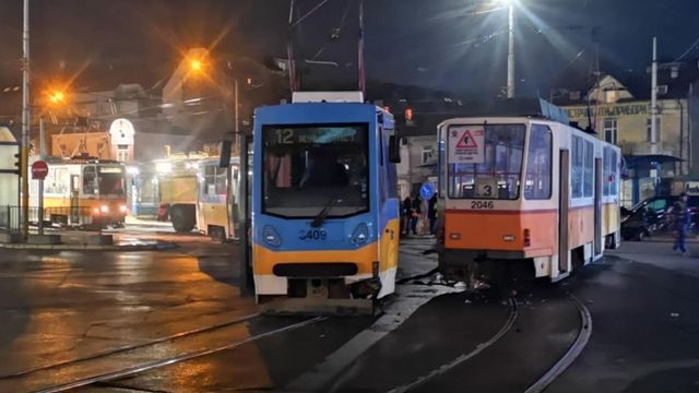 Поредно проишествие с трамваи в София