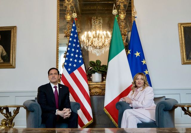 Meloni, con Rubio dialogo franco tra alleati che difendono interessi nazionali