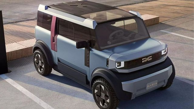 Dacia reinventează mașina electrică: Hipster Concept