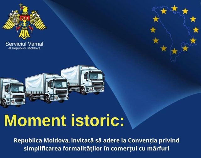Moment istoric: Republica Moldova, invitată să adere la Convenția privind simplificarea formalităților în comerțul cu mărfuri