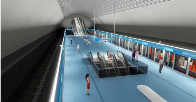 Pražští radní dnes projednají pojmenování stanic budované linky metra D