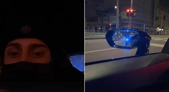 Il video di Baby Gang fermato a Milano sulla sua Lamborghini, avrebbe violato la sorveglianza speciale: denunciato