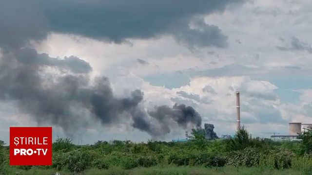 Al doilea incendiu la CET Vest București, în mai puțin de o lună / Locuitorii din zonă, avertizați prin mesaj RO-Alert