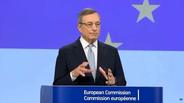 Draghi: 'La Difesa comune Ue passaggio obbligato, serve un debito comune'