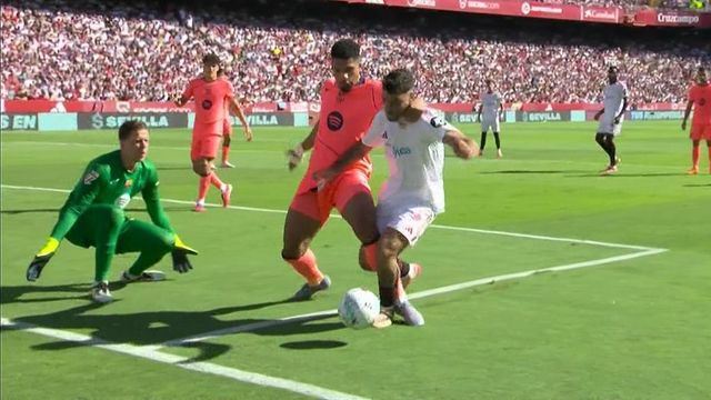 Batacazo del Barça en el Pizjuán