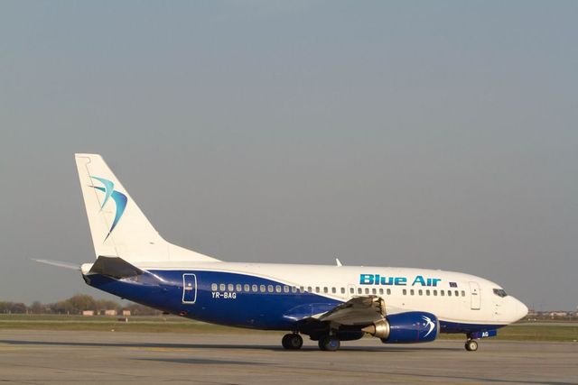 ANAF a pus sechestru pe 6 aeronave Blue Air, după ce compania figurează cu obligații de plată de peste 400 milioane lei