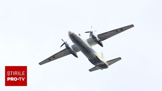 Avion de transport militar rusesc, prăbușit în Crimeea