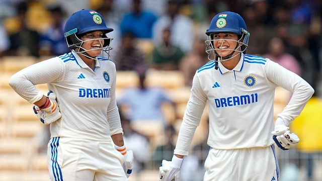 Smriti Mandhana-Shafali Verma's twin hundreds set up record opening stand