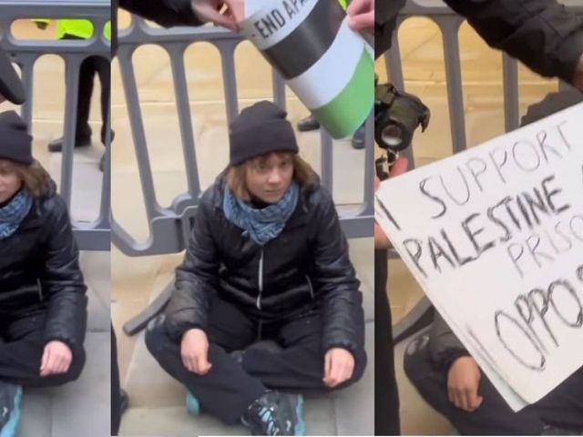 Greta Thunberg arrestata a Londra durante un raduno pro-pal