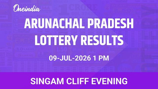 Arunachal Pradesh Singam Cliff Noon Winners 9 July — Explore Prize Details
