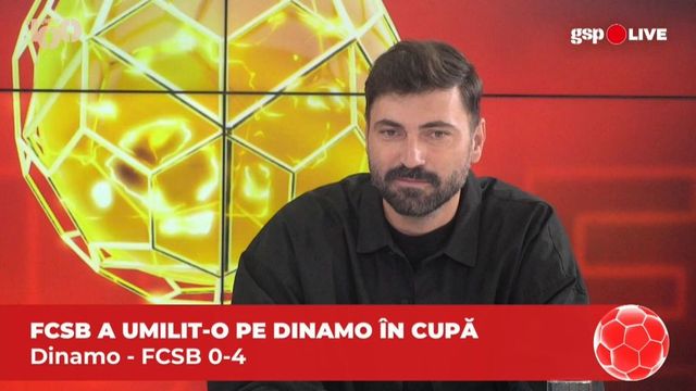 Adrian Ropotan, concluzii după Dinamo - FCSB 0-4