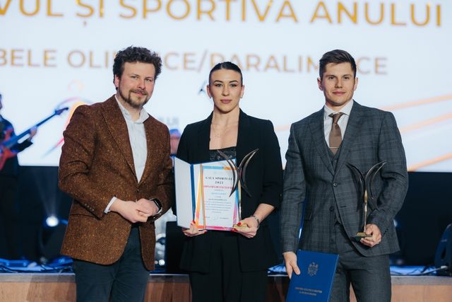Gala Sportului 2025 | Serghei Tarnovschi și Irina Rîngaci au fost desemnați sportivii anului, la Gala Sportului 2025