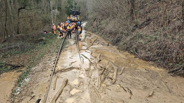 Влак излезе от релсите край Трявна, има ранени