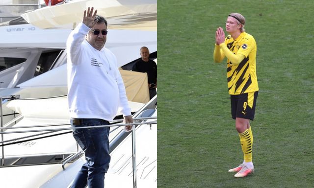 Mino Raiola anunta plecarea lui Erling Haaland de la Borussia Dortmund