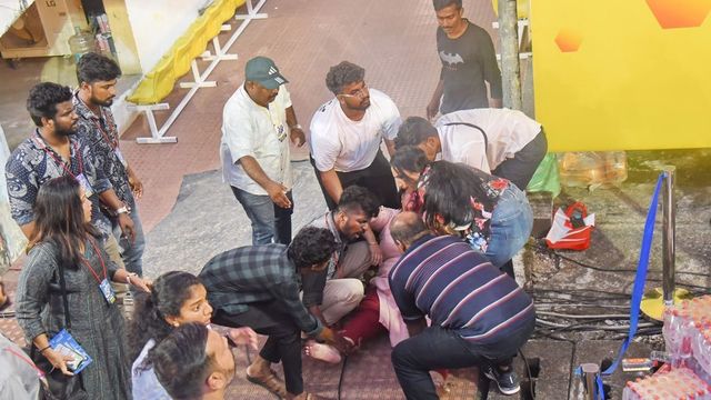 Congress MLA falls from stadium gallery in Kochi, condition critical