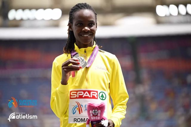 Atleta Joan Chelimo Melly a cucerit argintul pentru România la Europenele de la Roma