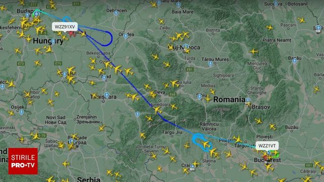 Aterizare de urgență a unui avion Ryanair care a decolat de la Otopeni, cu 194 de pasageri la bord