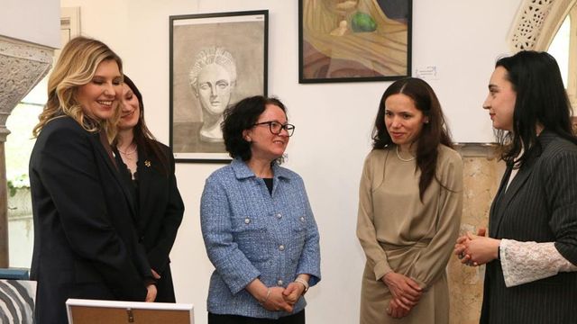 Mirabela Grădinaru se va implica în acțiunile fundației conduse de Olena Zelenska