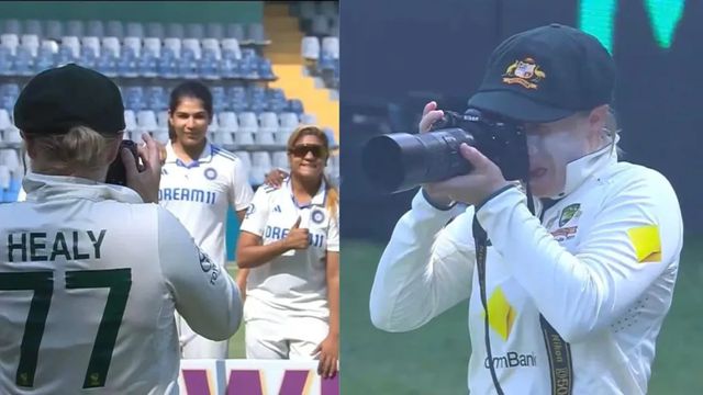 Australia Captain Healy Reveals Why She Photographed Indian Team