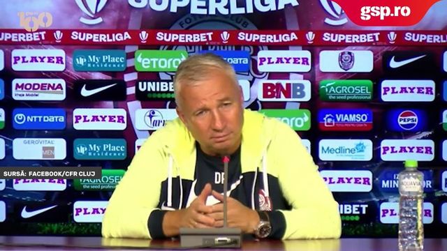 Dan Petrescu s-a enervat la conferință și s-a răstit la un reporter: Are logică întrebarea asta?