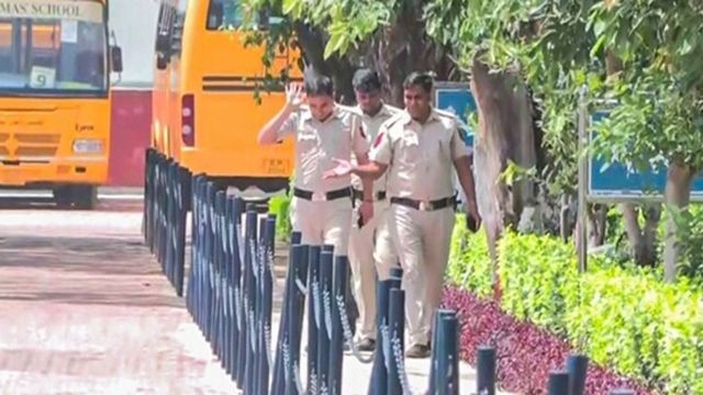 Multiple Delhi schools receive bomb threats, search ops on