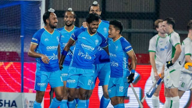 India Beat Ireland 3-1 In Men's FIH Pro League Hockey