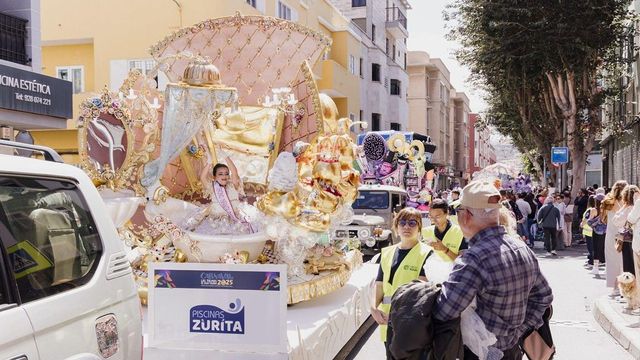 La cabalgata infantil del carnaval de Las Palmas de Gran Canaria cambia de recorrido