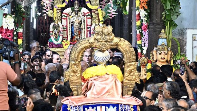 Devotees throng Sri Parthasarathy Swamy temple for Vaikunta Ekadasi