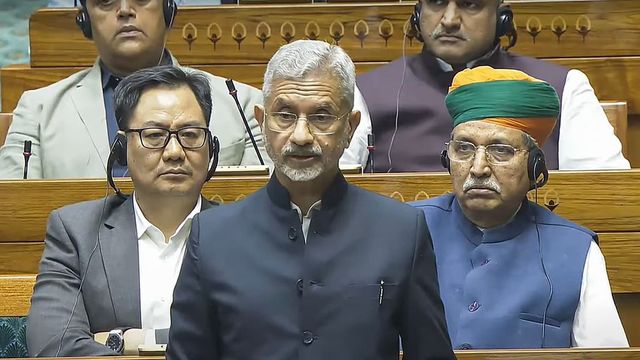 'India-China ties have seen some improvements': Jaishankar briefs Lok Sabha