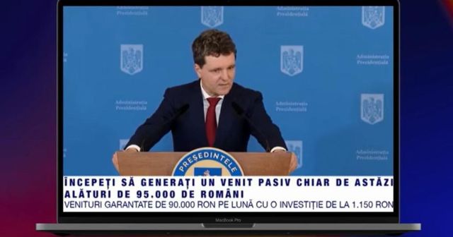 Imaginea președintelui României, folosită fraudulos