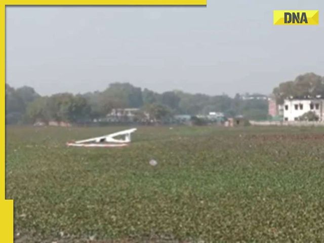 Air Force Trainee Aircraft Crashes Near College In Prayagraj, Rescue Teams On Spot