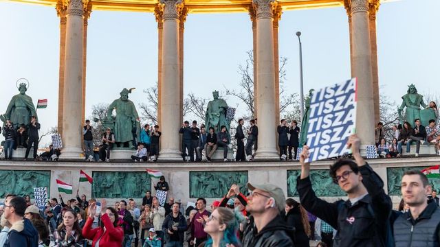Tovább nőtt a Tisza előnye a Fidesszel szemben a Medián felmérése szerint