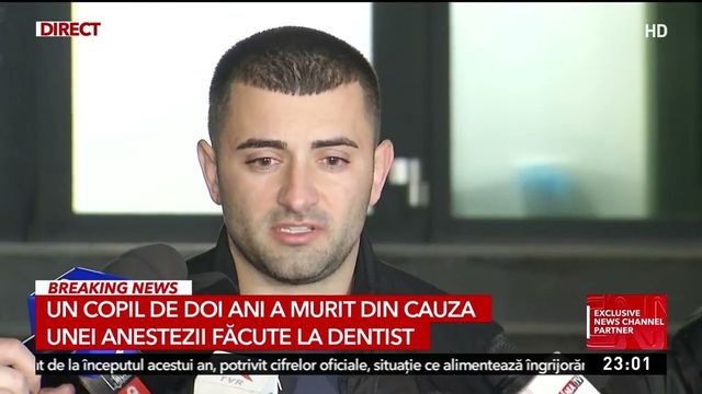 Ipoteză în cazul morții fetiței de aproape 2 ani în cabinetul stomatologic. Ce anestezic s-ar fi folosit