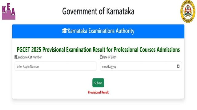 Karnataka PGCET result 2025 declared; here’s download link