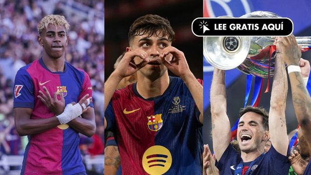Lamine, Pedri y Fabián, los tres españoles que figuran en la lista de candidatos al Balón de Oro