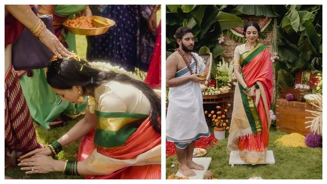 Naga Chaitanya, Sobhita Dhupila pre-wedding rituals begin, diva shares stunning pics from ceremony