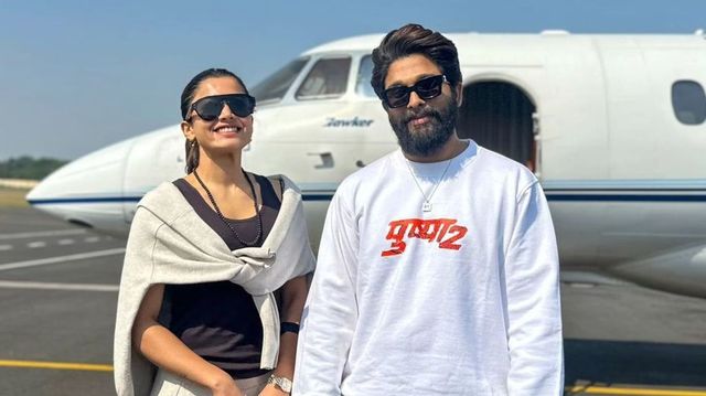 Pushpa 2 Trailer Loading: Allu Arjun And Rashmika Mandanna Fly To Patna