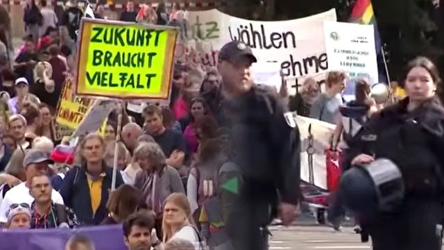 Proteste în Germania față de AfD: 150.000 în stradă