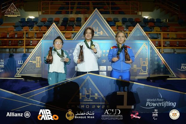 Victoria Rotaru a scris istorie pentru proba de para powerlifting din Moldova