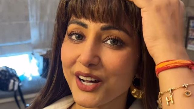 Hina Khan Wears Wig As She Resumes Work After First Chemotherapy- Watch