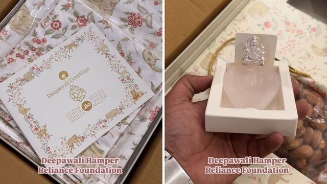 Nita Ambani gifts badam, silver Ganesh idol, diya and more in Diwali hampers