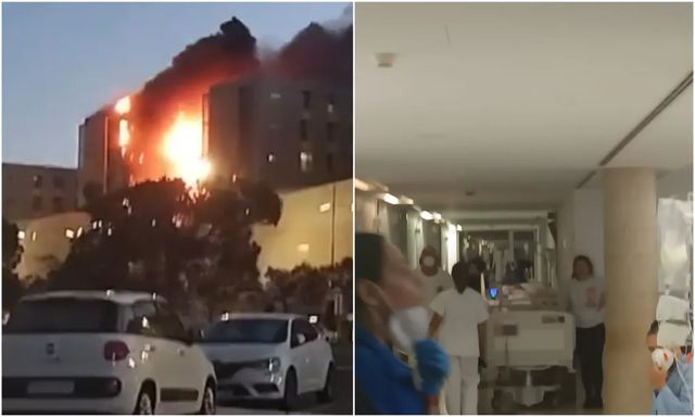 Incendiu de proporții la un spital din Cartagena, în Spania. Pacienții au fost evacuați de urgență