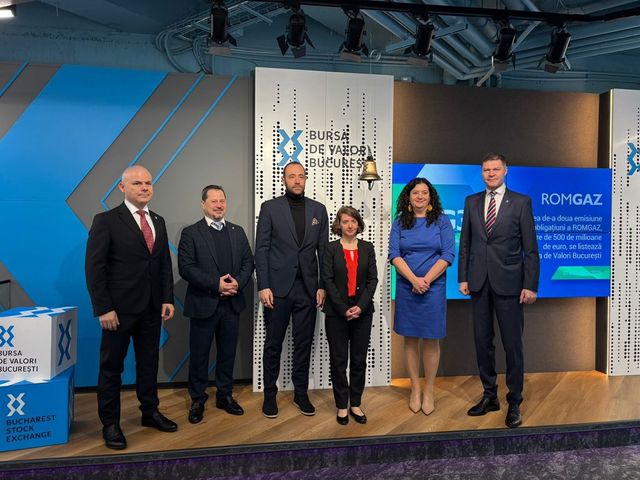 Romgaz a listat cea de-a doua emisiune de obligațiuni la BVB